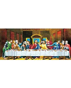 Voorbedrukt borduurpakket  The Last Suppe - Het laatste Avondmaal op aida Needleart World 950.016 