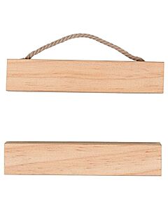 Ophang hout 10cm breed Rico design 95239.00.00