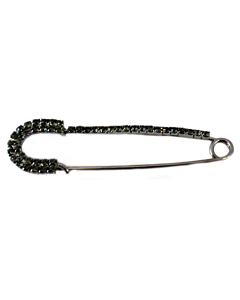 Kilt veiligheidsspeld met diamantjes