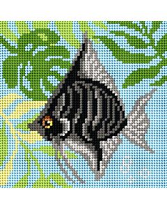 Orchidea borduurpakket koraalrifvis 9776 voorbedrukt, ideaal voor beginners.