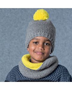 Phildar jongens snood breien van Phil Looping