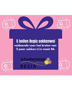 Sokkenwol Regia verrassingspakket 5 bollen