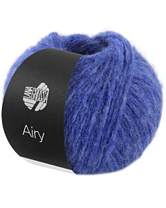 Lana Grossa Airy kleur 2 (blauw)