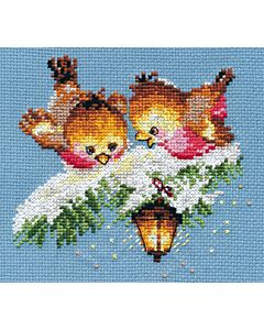 Borduurpakket At the light  Alisa om te borduren telpatroon 