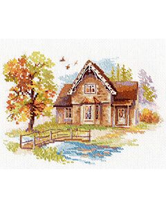 Borduurpakket September House - Alisa om te borduren telpatroon  van Alisa