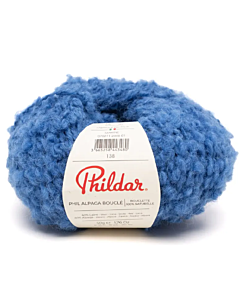 Phildar Phil Alpaga Bouclé kl.Bleu Petrole (blauw)