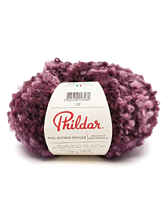 Phildar Phil Alpaga Bouclé kl.Bleu Petrole (blauw)