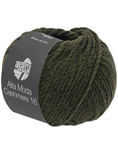 Lana Grossa Alta Moda Cashmere 16 kl.91 olijfgroen