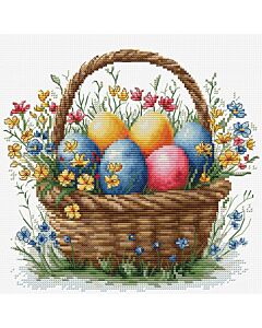 Luca-s borduurpakket paasmand B1442 telpatroon