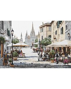 Luca-s borduurpakket Barcelona kathedraal B2411 telpatroon