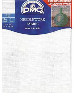 Linnen 28ct borduurstof dmc kleur B5200 