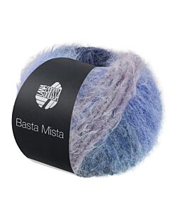 Lana Grossa Basta Mista kl.119 (lichtgrijs rood)