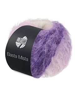 Lana Grossa Basta Mista kl.119 (lichtgrijs rood)