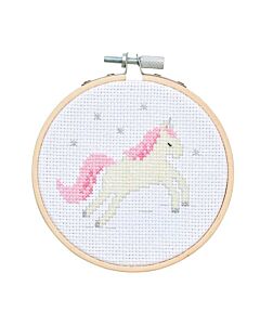 BBorduurpakket eenhoorn van Rico Design 100125