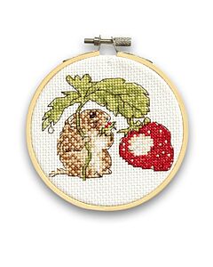 Crafty Kit borduurpakket Timmy willie beatrix-027 telpatroon incl. borduurring