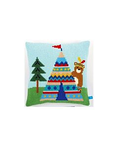 Beer en tipi Vervaco PN-0155330 