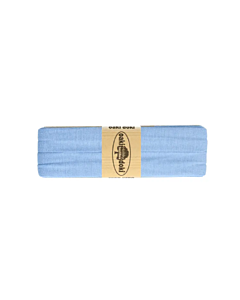 Oaki Doki jersey/tricot biaisband 20mm kl.100 zwart gevouwen afmeting.