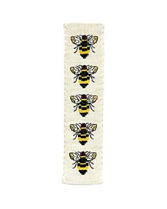 Crafty Kit borduurpakket boekenlegger bijen BM-014 telpatroon