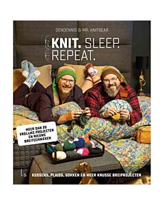 Boek Sleep, Knit en Repeat van DenDennis en Mr. Knitbear