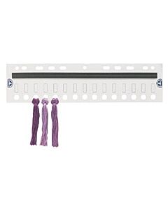 3 Garenorganiseerkaarten van DMC, 15 kleuren per kaart.