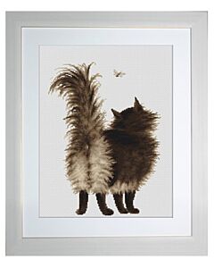 Luca-s borduurpakket shushun cat B2271 telpatroon