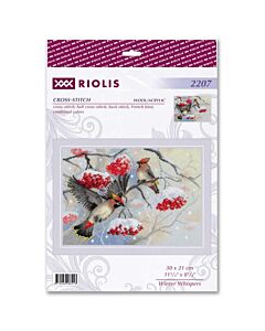 Riolis borduurpakket winter whispers 2207 telpatroon
