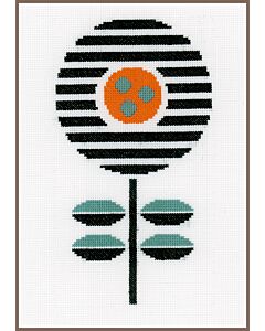 Borduurpakket Abstracte bloem om te borduren Vervaco pn-0161611