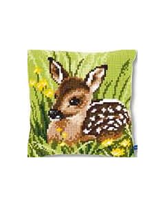 Borduurpakket borduurkussen kruissteek hertje pn-0150673 van vervaco