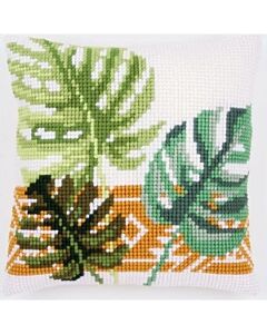 Borduurpakket Botanical vervaco pn-0166496 kruissteekkussen voorbedrukt