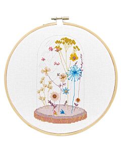 Borduurpakket glass bell van Rico Design 100135