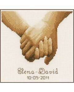 Borduurpakket handen van Vervaco pn-0012167