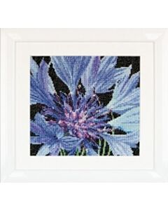 Borduurpakket korenbloem Thea Gouverneur 489 cornflower
