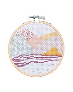 Borduurpakket landschap van rico Design 100127