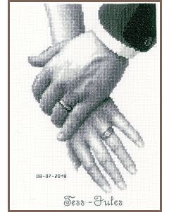 Borduurpakket love for life van Vervaco 0156093