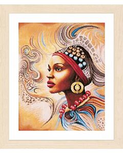 Borduurpakket Mother Africa om te borduren lanarte pn-0167128