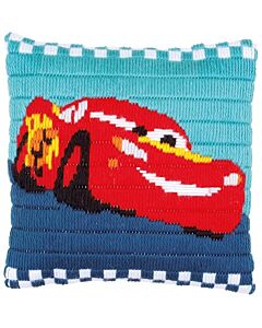 Vervaco borduurpakket Disney Lightning McQueen pn-0169171 spansteekkussen