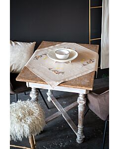 Borduurpakket tafelkleed winterlandschap met ster van Vervaco pn-0179557 