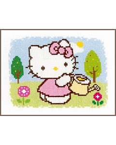 Borduurpakket telpatroon hello kitty lente Vervaco pn-0148645