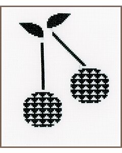 Borduurpakket kruissteek telwerk Kersen Vervaco PN-0156113 