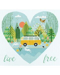 Bothy Threads borduurpakket On Tour XHY1 borduren