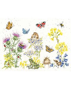 Bothy Threads borduurpakket wilde bloementuin XHD100 borduren