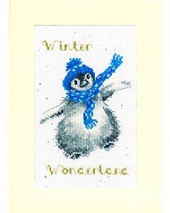 Bothy Threads wenskaarten winterwonderland XMAS55 borduren