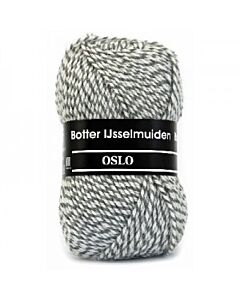 Sokkenwol Botter Ijsselmuiden Oslo, kl.2 grijs/wit gemeleerd