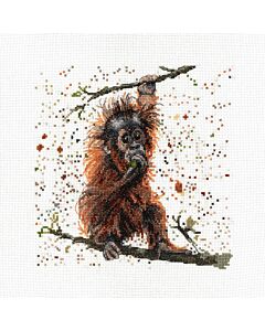 Bree Merryn borduurpakket Otis the orangutan