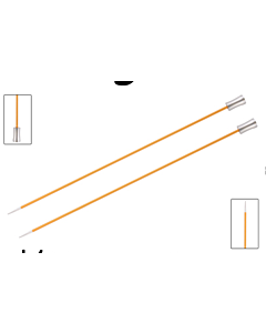 Knit Pro Zing breinaald met knop 2.25mm, 40cm lang