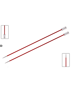 Knit Pro Zing breinaald met knop 2.5mm, 40cm lang