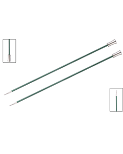 Knit Pro Zing breinaald met knop 3.0mm, 40cm lang