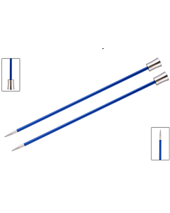 Knit Pro Zing breinaald met knop 4.0mm, 40cm lang