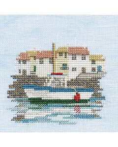 Bothy Threads borduurpakket harbour MIN3 telpatroon
