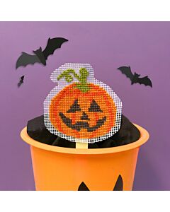 Bothy Threads kids borduurpakket spooky - pompoen HOP5 telpatroon